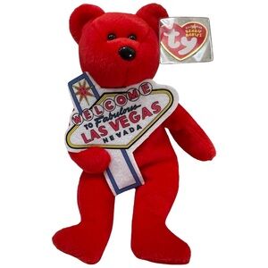 Ty Beanie Babies Aces Las Vegas Bear 2006aces Ty Beanie Baby Las Vegas